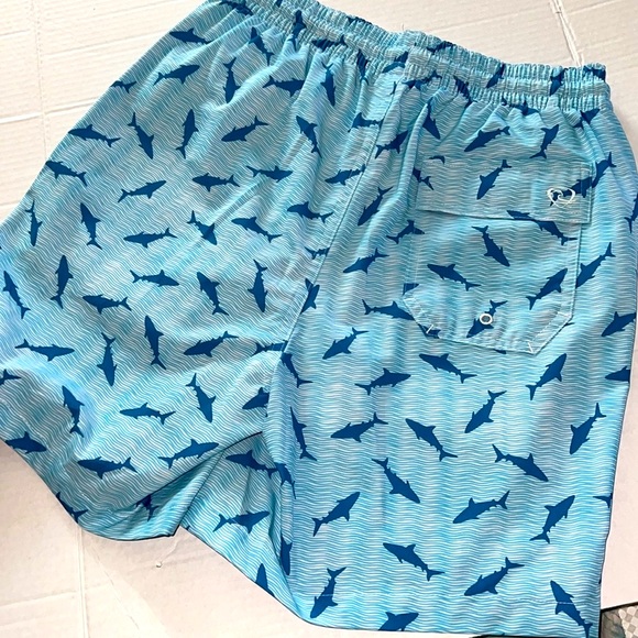 JLN Boys Wave Zone Shark Board Shorts. - Picture 4 of 6